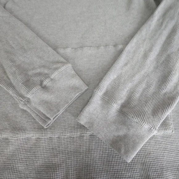 Polo Ralph Lauren Spell Out Bear Waffle Knit Hoodie Sweatshirt Size Large - Picture 10 of 16